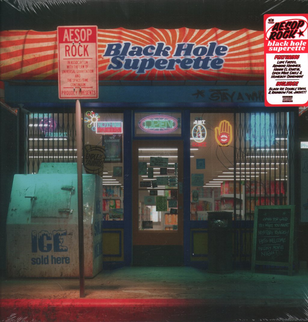 Aesop Rock - Black Hole Superette - Double Lp