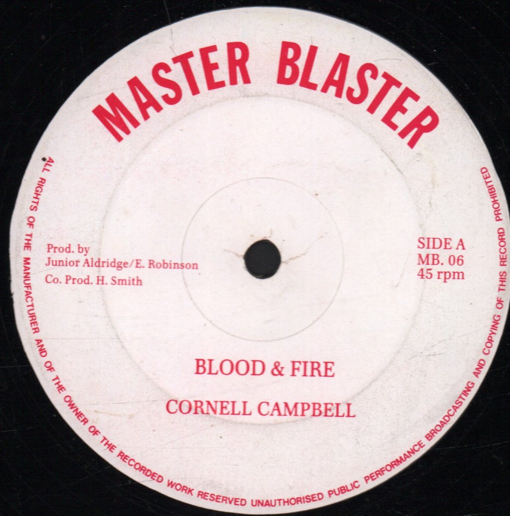cornell campbell / richie stevens - blood & fire / need your love - 12 Inch
