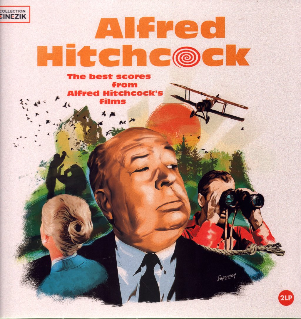 Various Artists - Alfred Hitchcock - The Best Scores From Alfred Hitchcock's Films - Double Lp
