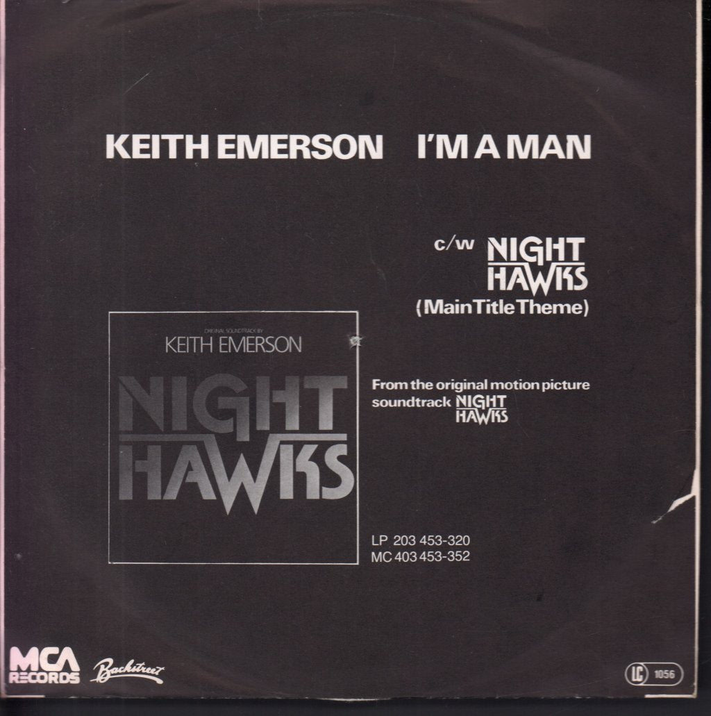 Keith Emerson - I'm A Man - 7 Inch