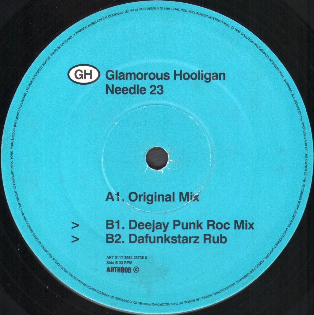 Glamorous Hooligan - Needle 23 - 12 Inch