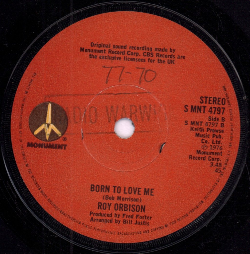 Roy Orbison - I'm A Southern Man - 7 Inch