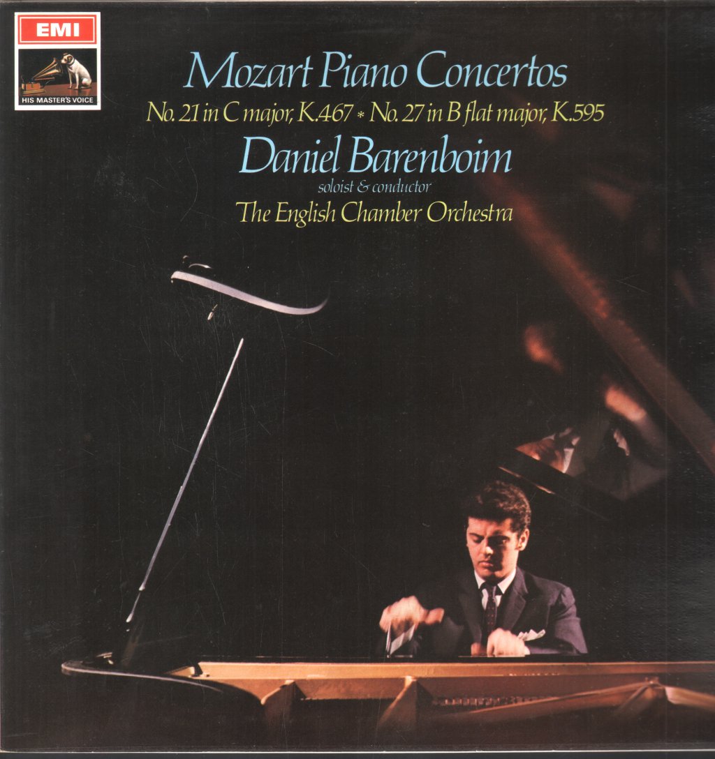Daniel Barenboim / English Chamber Orchestra - Mozart Piano Concertos - Lp