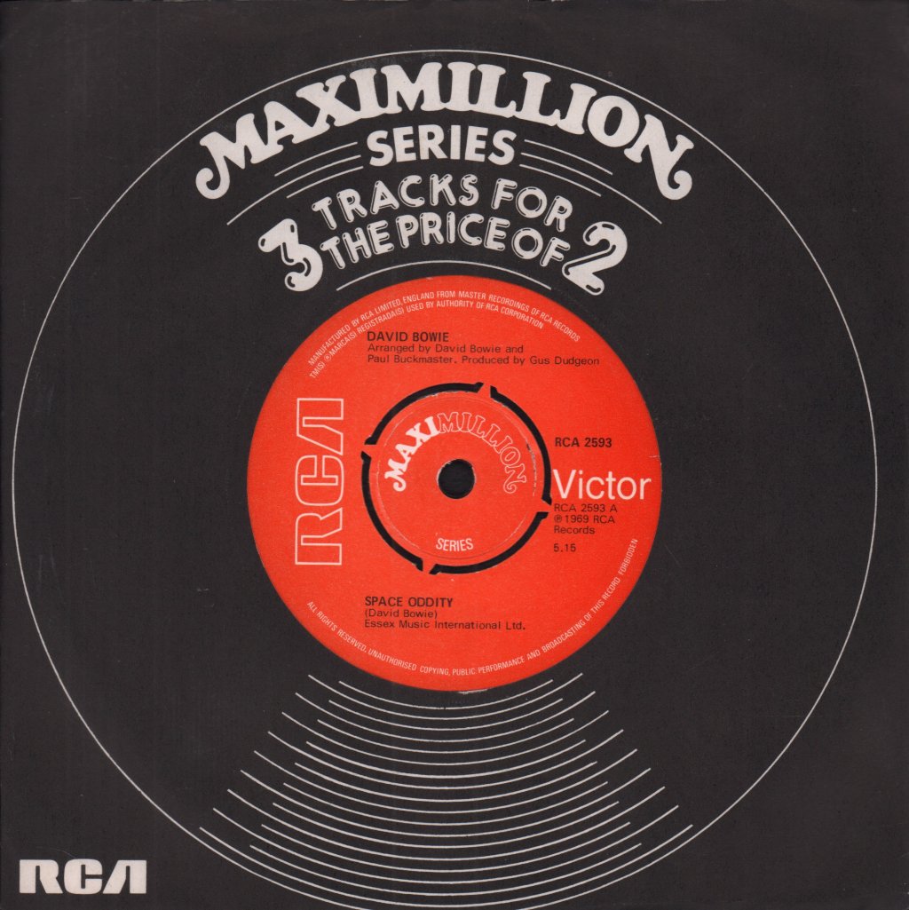 David Bowie - Space Oddity - 7 Inch