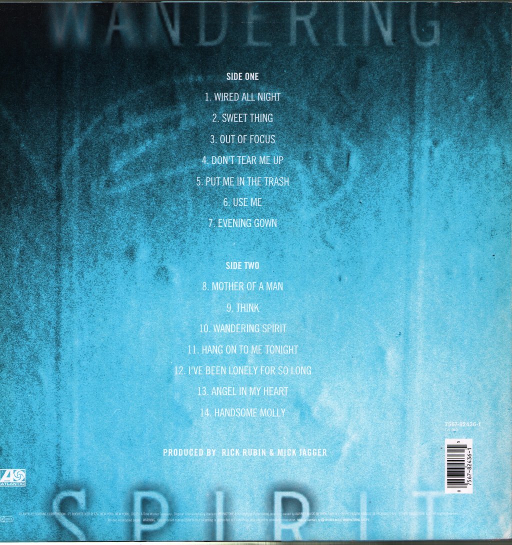 Mick Jagger - Wandering Spirit - Lp