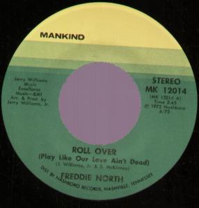 Freddie North - Roll Over - 7 Inch