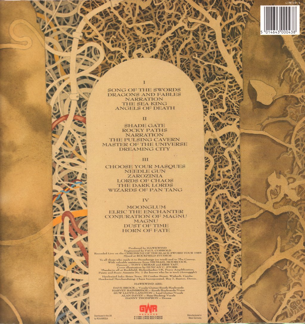 Hawkwind - Live Chronicles - Double Lp