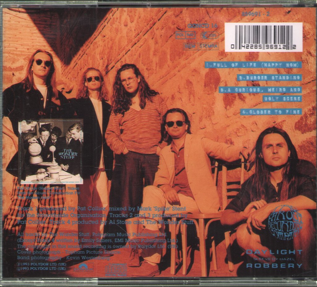 Wonder Stuff - Full Of Life - Cd