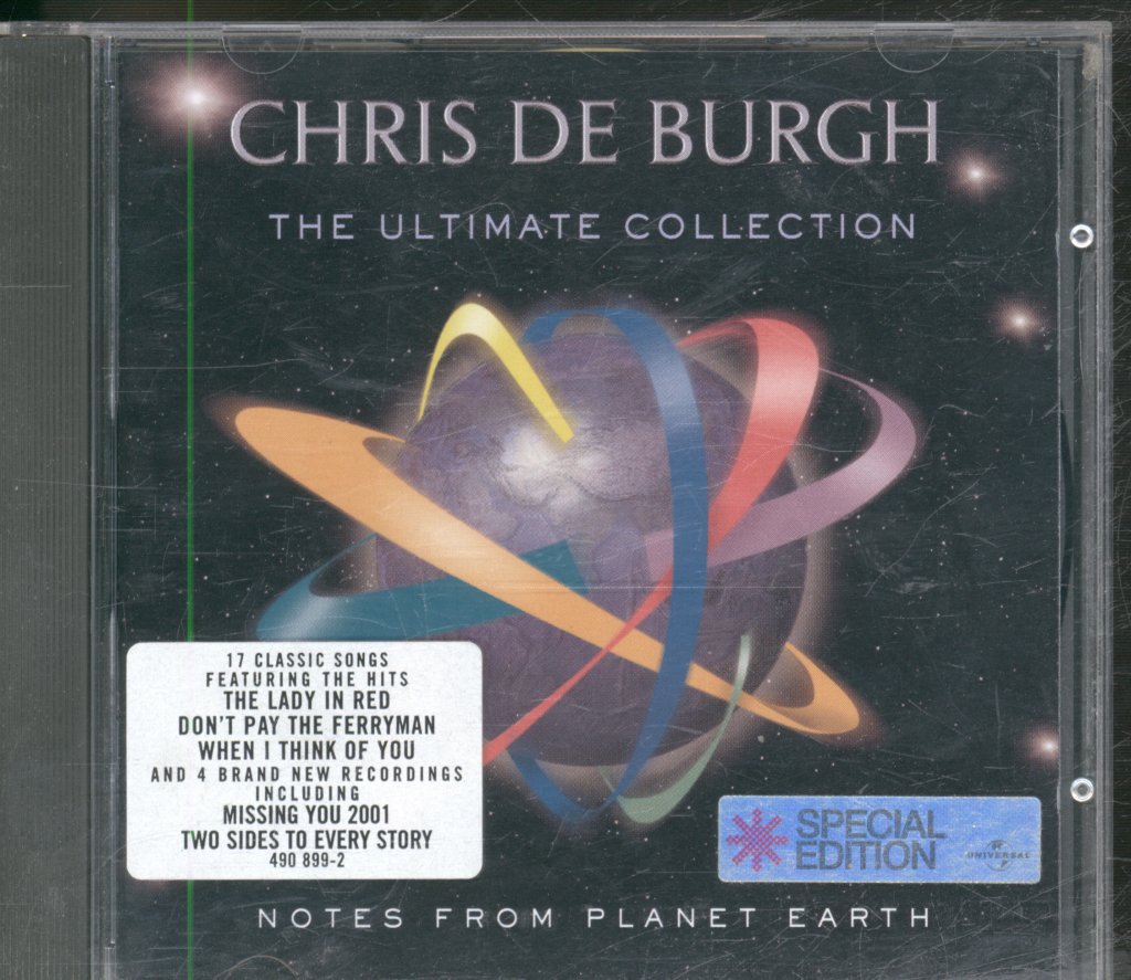 Chris De Burgh - Ultimate Collection - Notes From Planet Earth - Cd