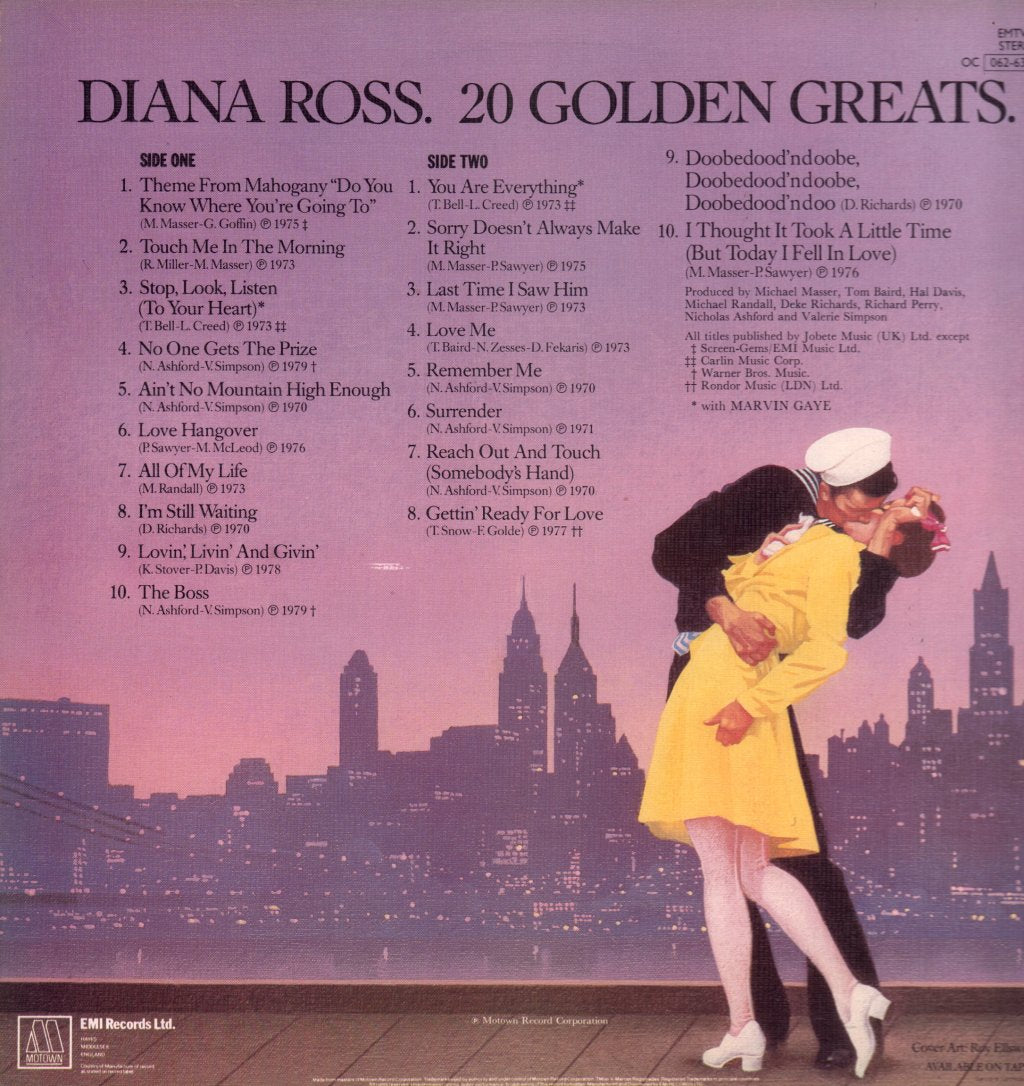 Diana Ross - 20 Golden Greats - Lp