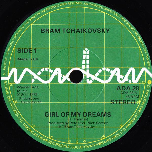 Bram Tchaikovsky - Girl Of My Dreams - Double 7 Inch