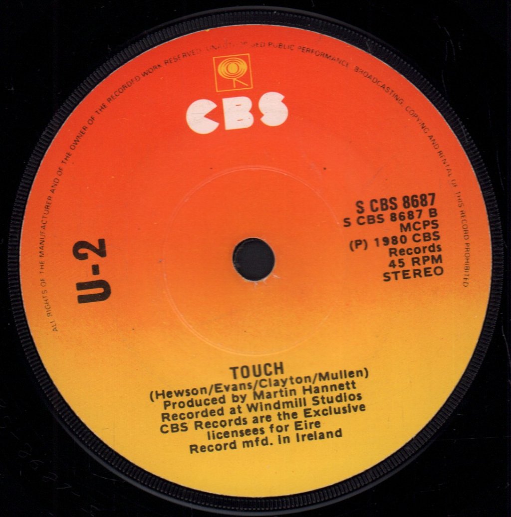 U2 - 11 O'Clock Tick Tock - 7 Inch