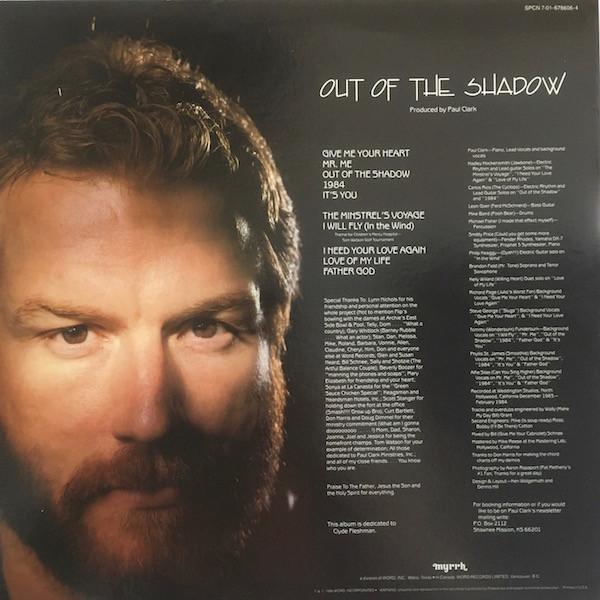 Paul Clark - Out Of The Shadow - Lp