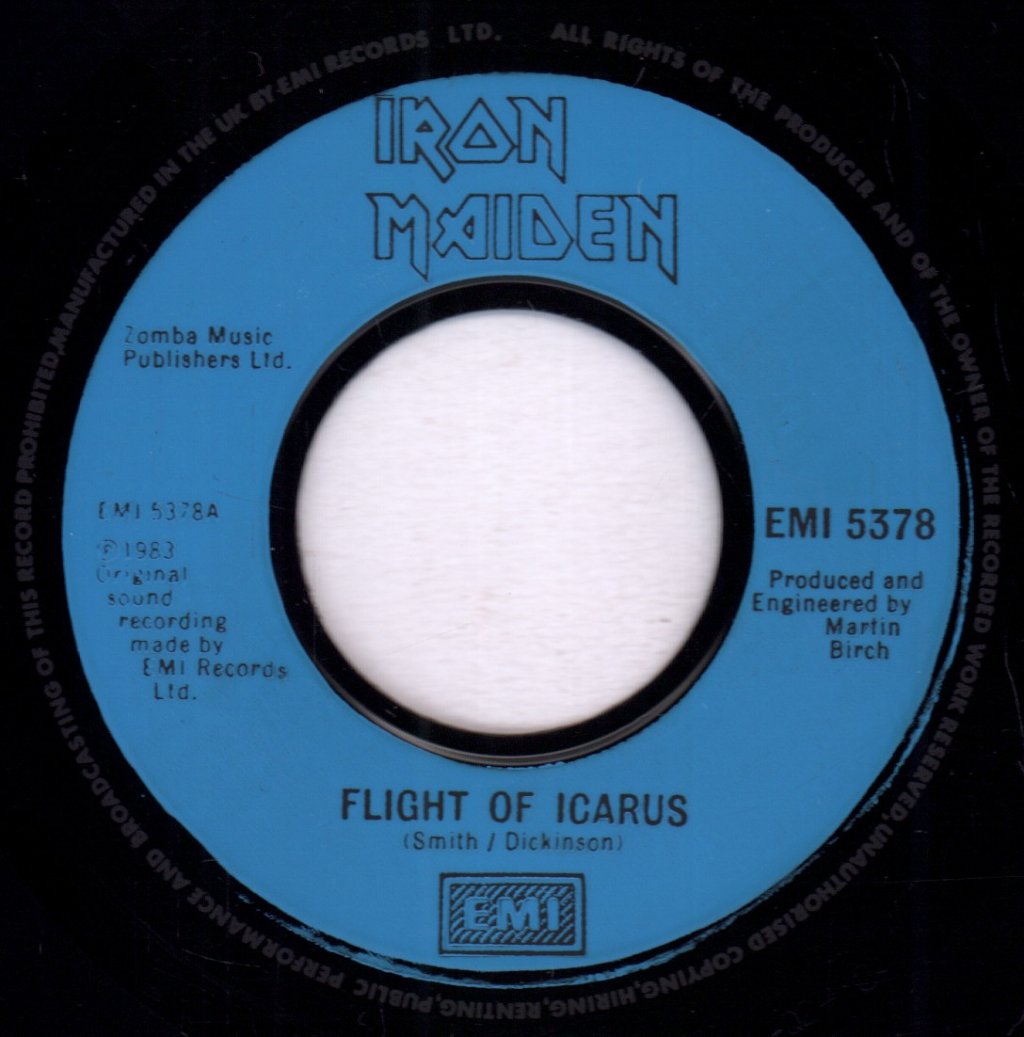 Iron Maiden - Flight Of Icarus - 7 Inch