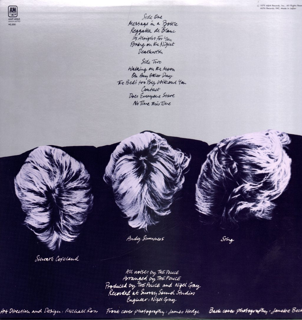 Police - Reggatta De Blanc - Lp