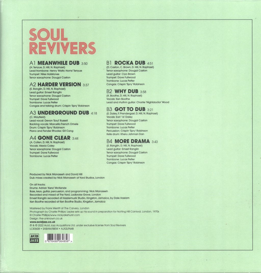 Soul Revivers - Grove Dub - Lp
