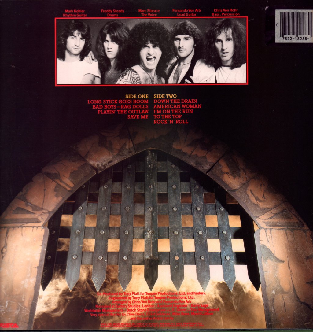 Krokus - One Vice At A Time - Lp