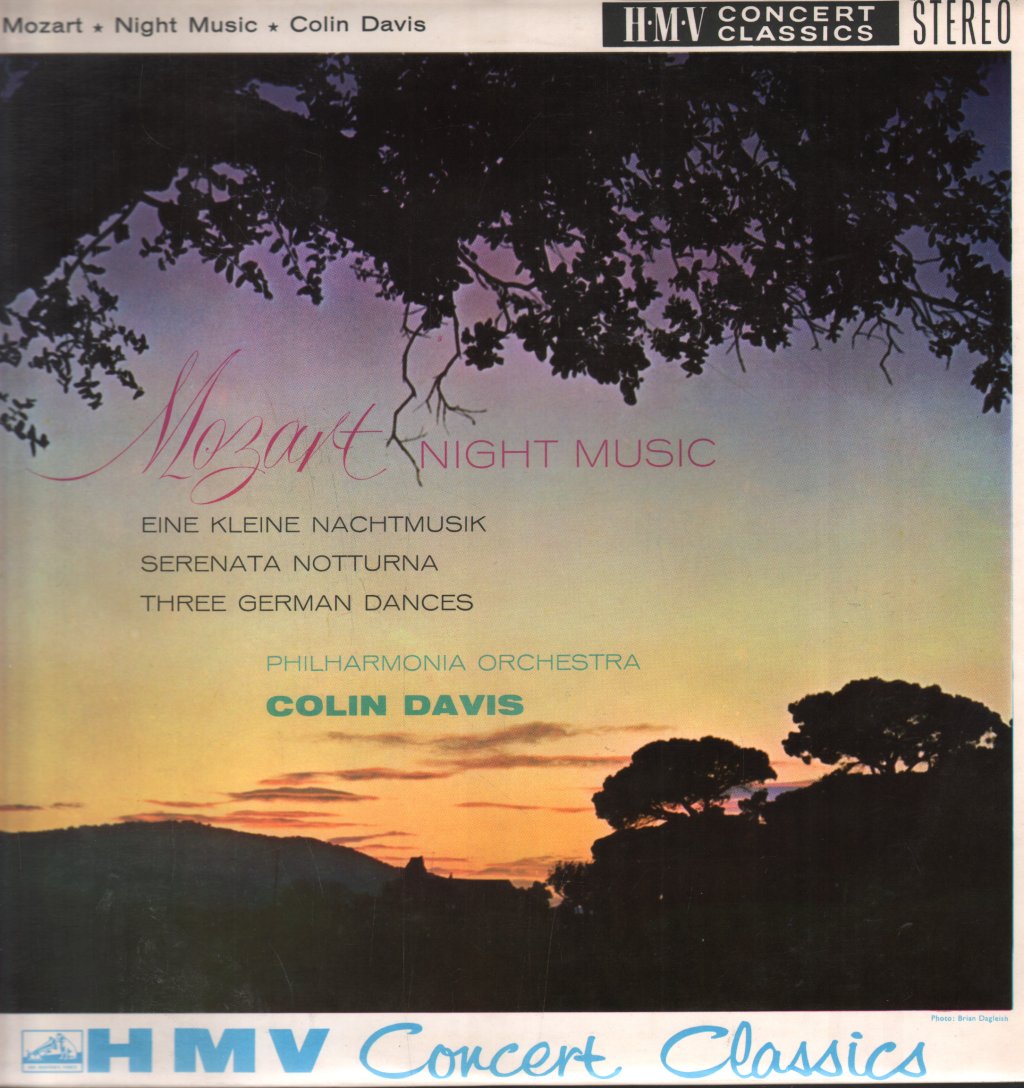 Colin Davis / Philharmonia Orchestra - Mozart - Night Music - Lp