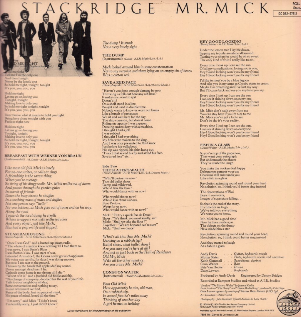 Stackridge - Mr Mick - Lp