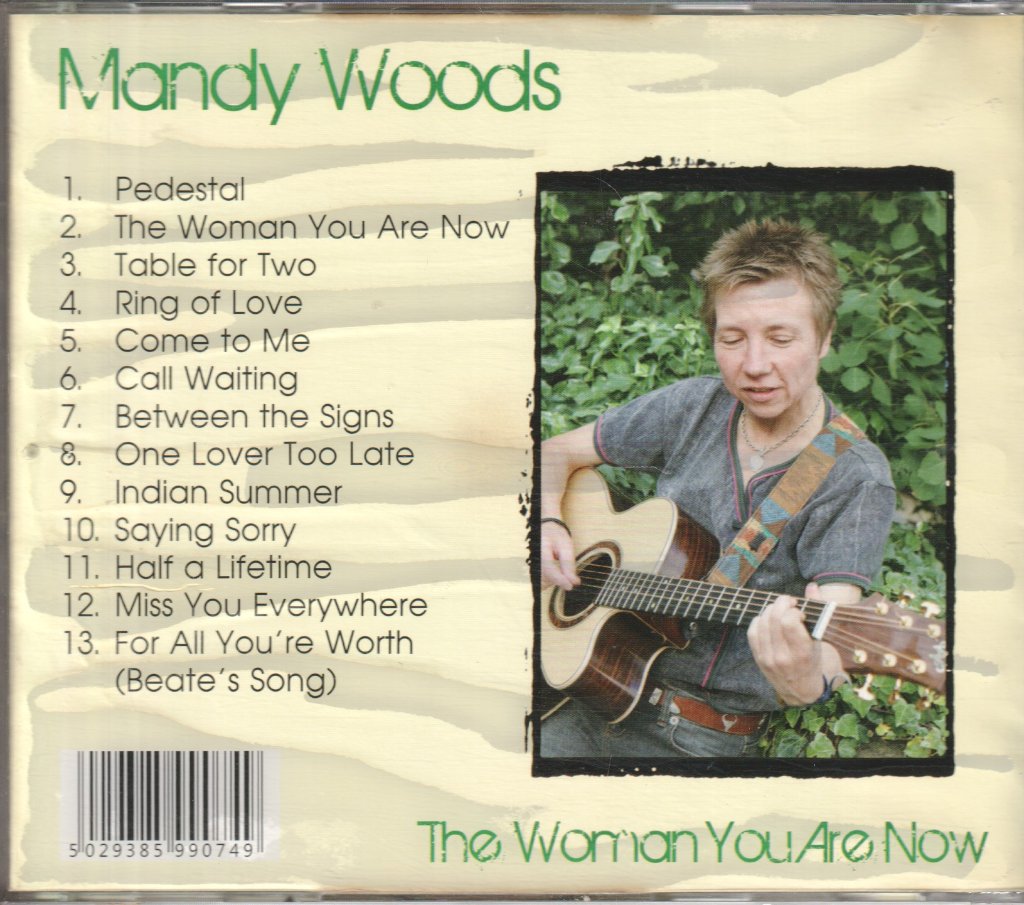 Mandy Woods - Woman You Are Now - Cd