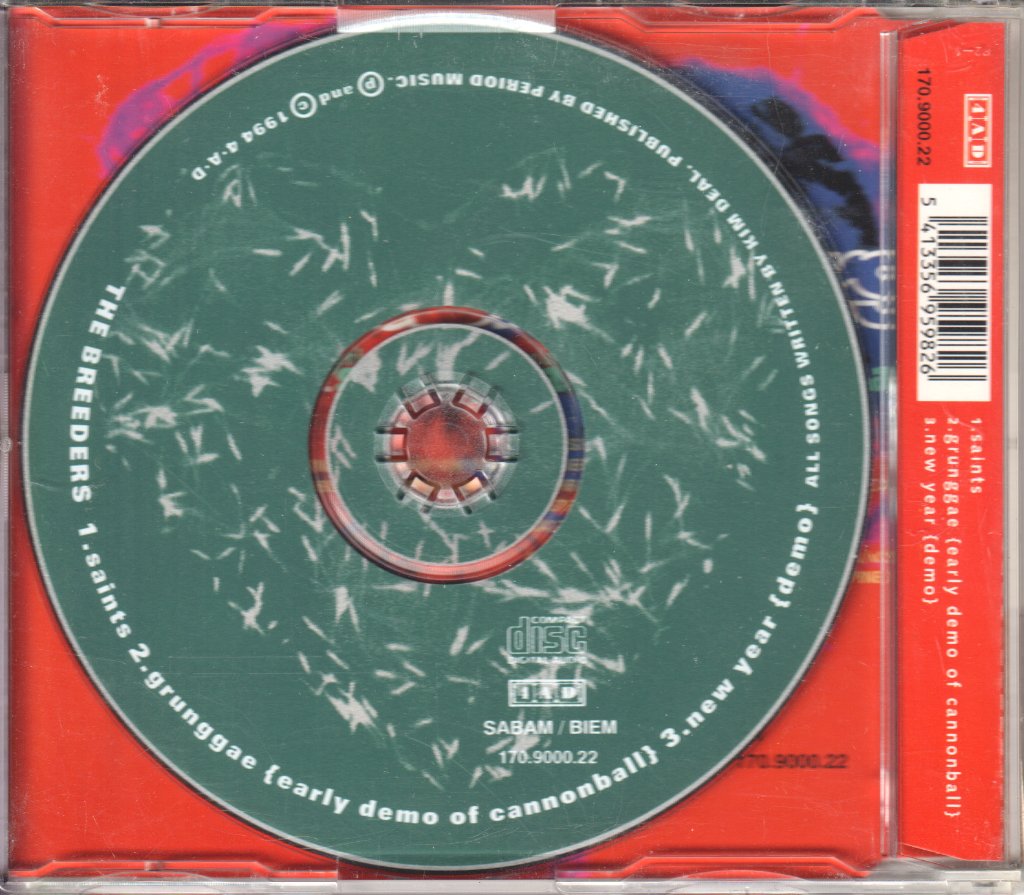Breeders - Saints - Cd