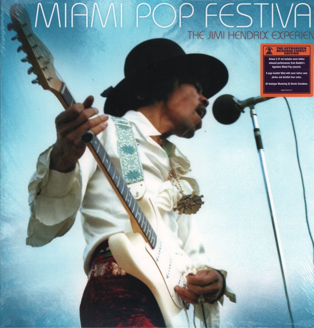 Jimi Hendrix Experience - Miami Pop Festival - Double Lp