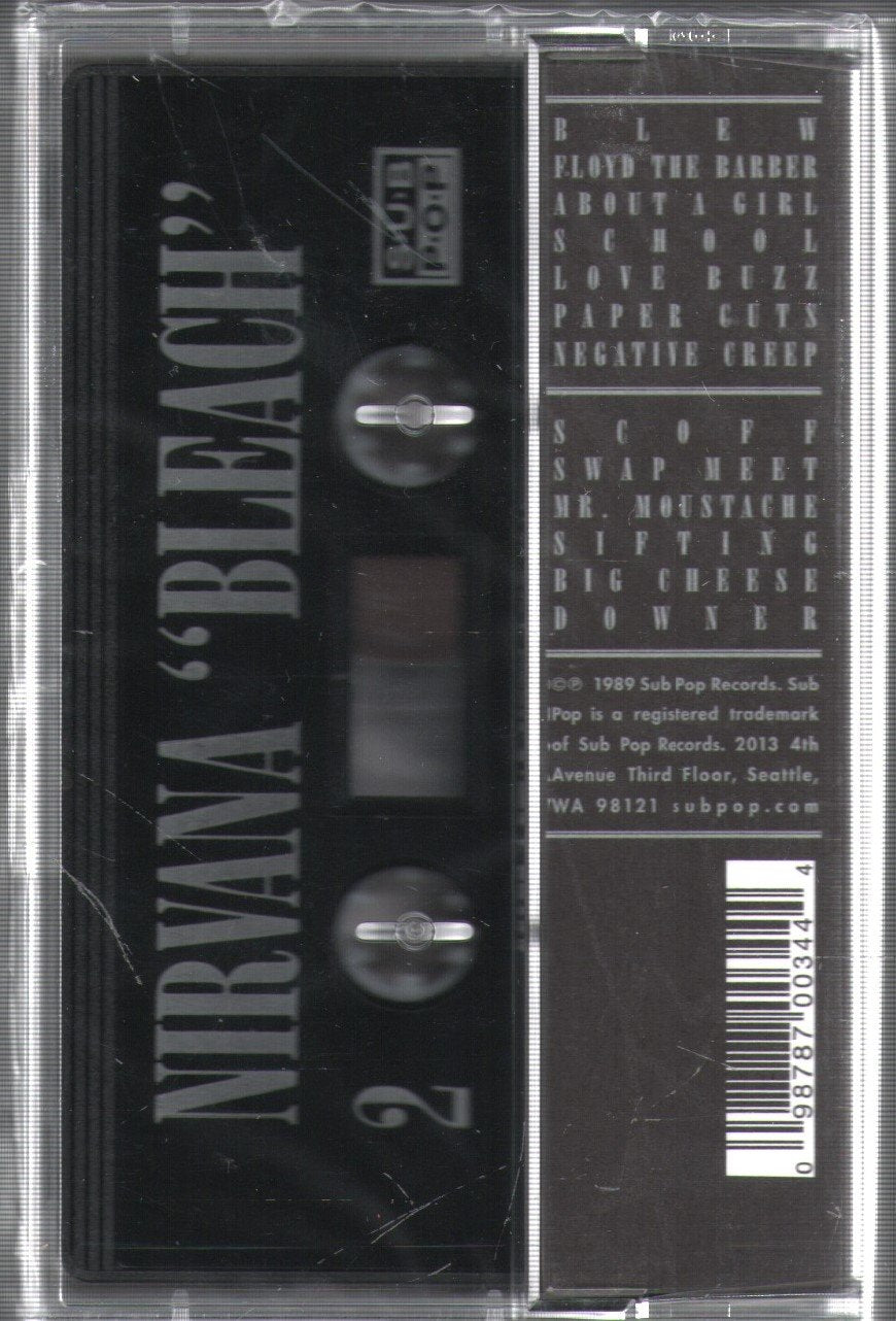 Nirvana - Bleach - Cassette