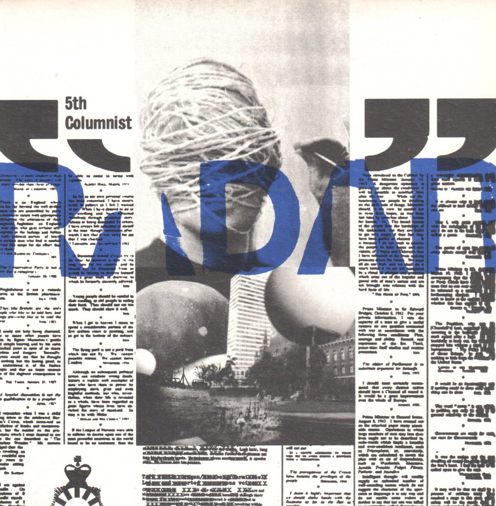 Radar (Indie Group) - 5Th Columnist - 7 Inch