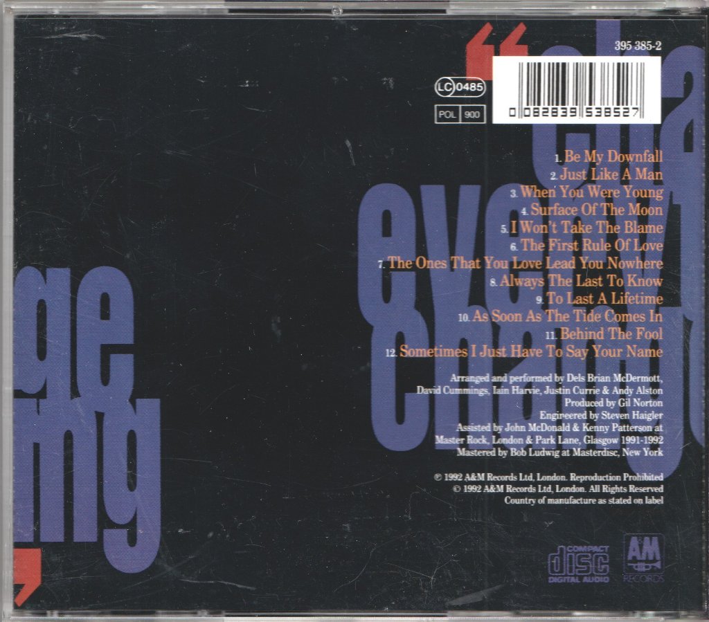 Del Amitri - Change Everything - Cd