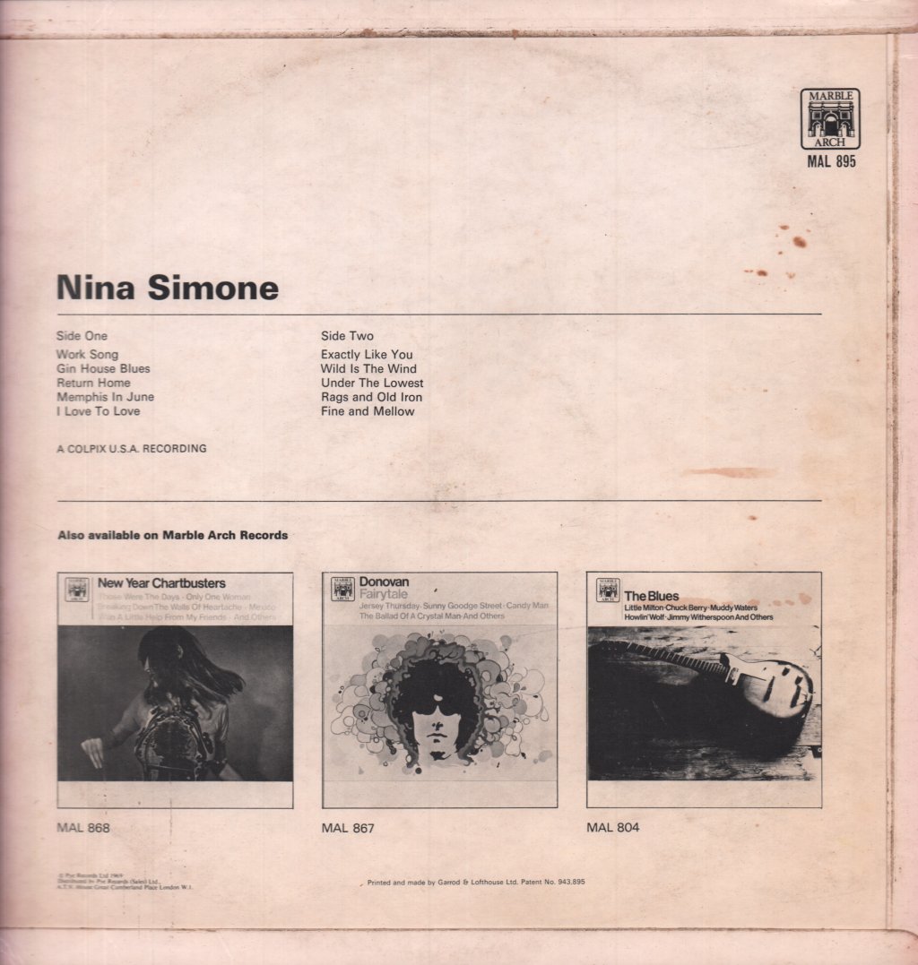 Nina Simone - Nina Simone - Lp