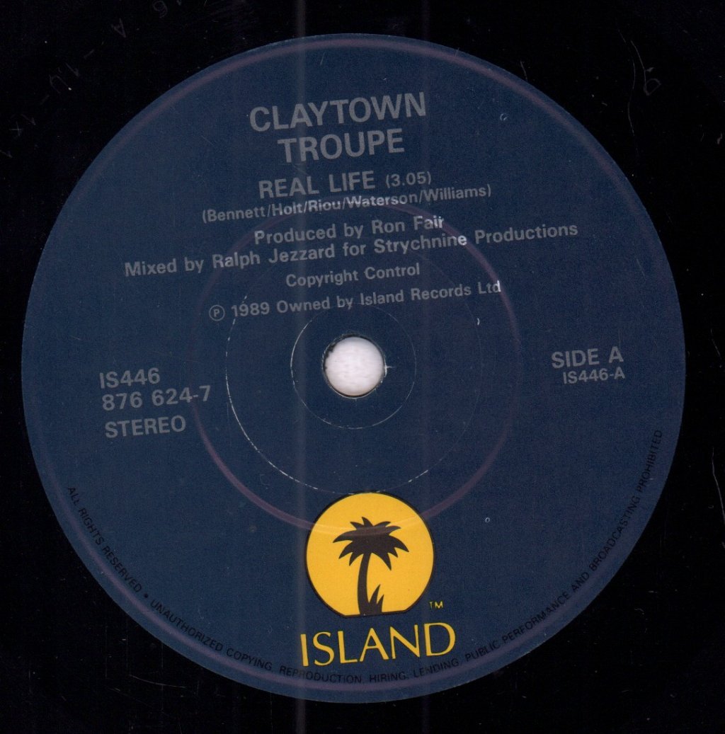 Claytown Troupe - Real Life - 7 Inch
