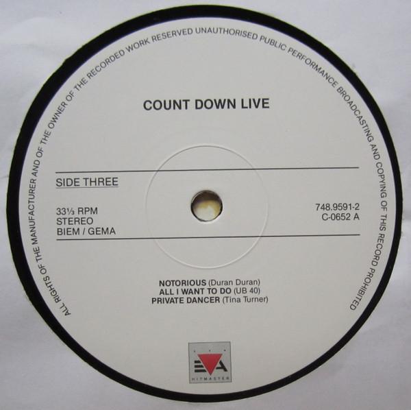Various Artists - Count Down Live - Double Lp
