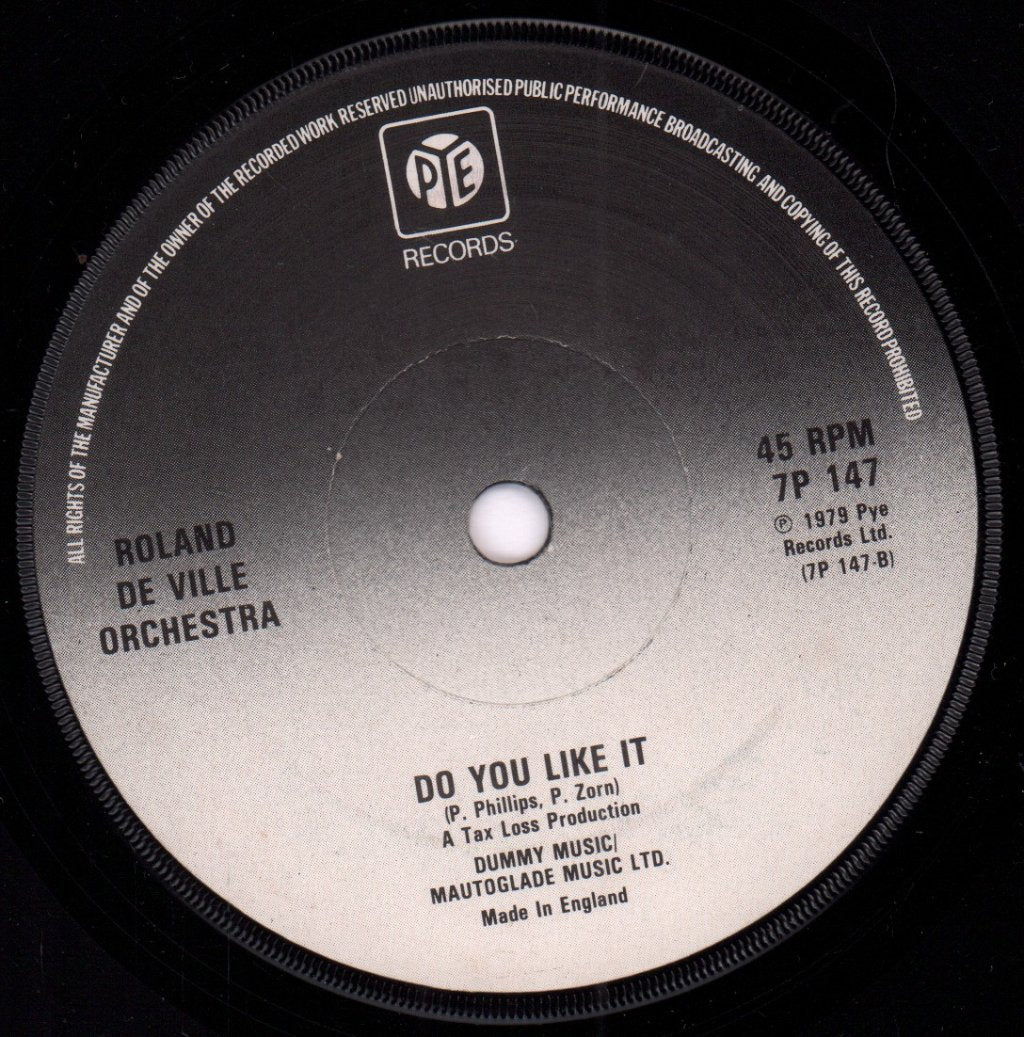 Roland De Ville Orchestra - Little Jimmy Brown - 7 Inch