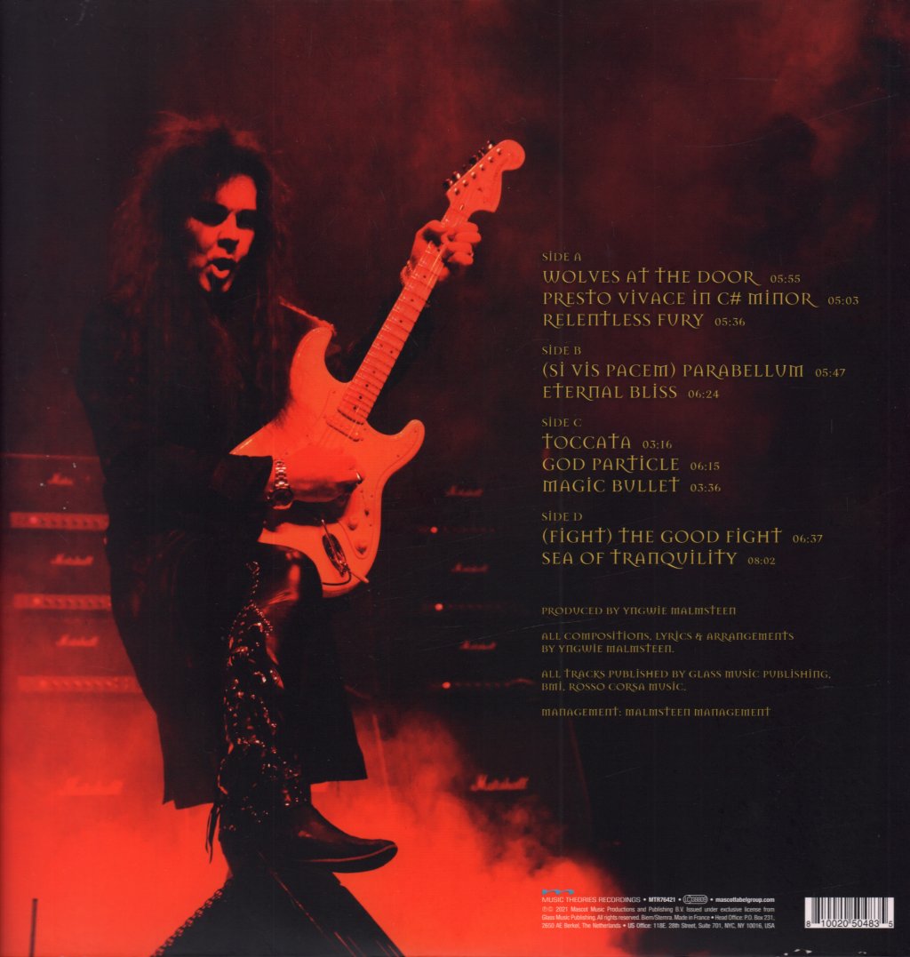 Yngwie Malmsteen - Parabellum - Double Lp