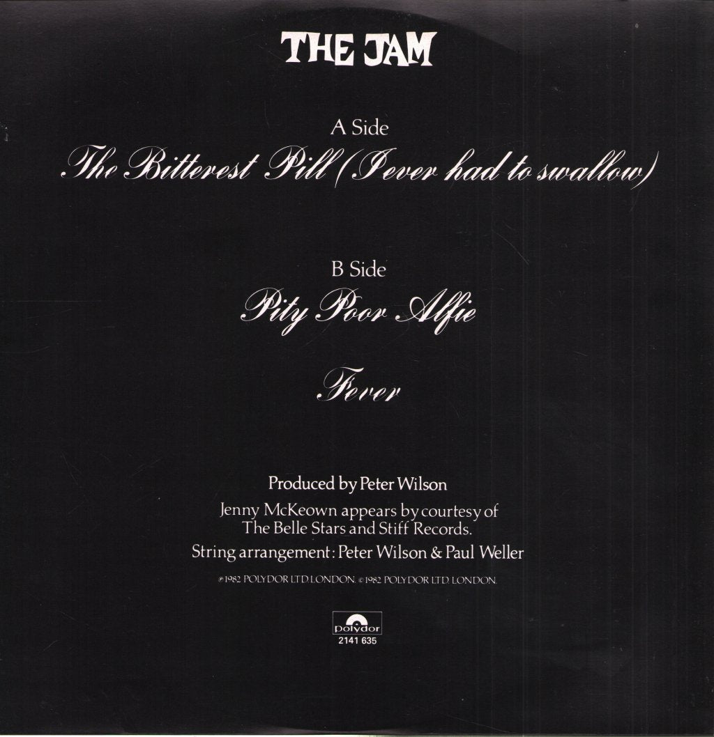 Jam - Bitterest Pill (I Ever Had To Swallow) - 12 Inch