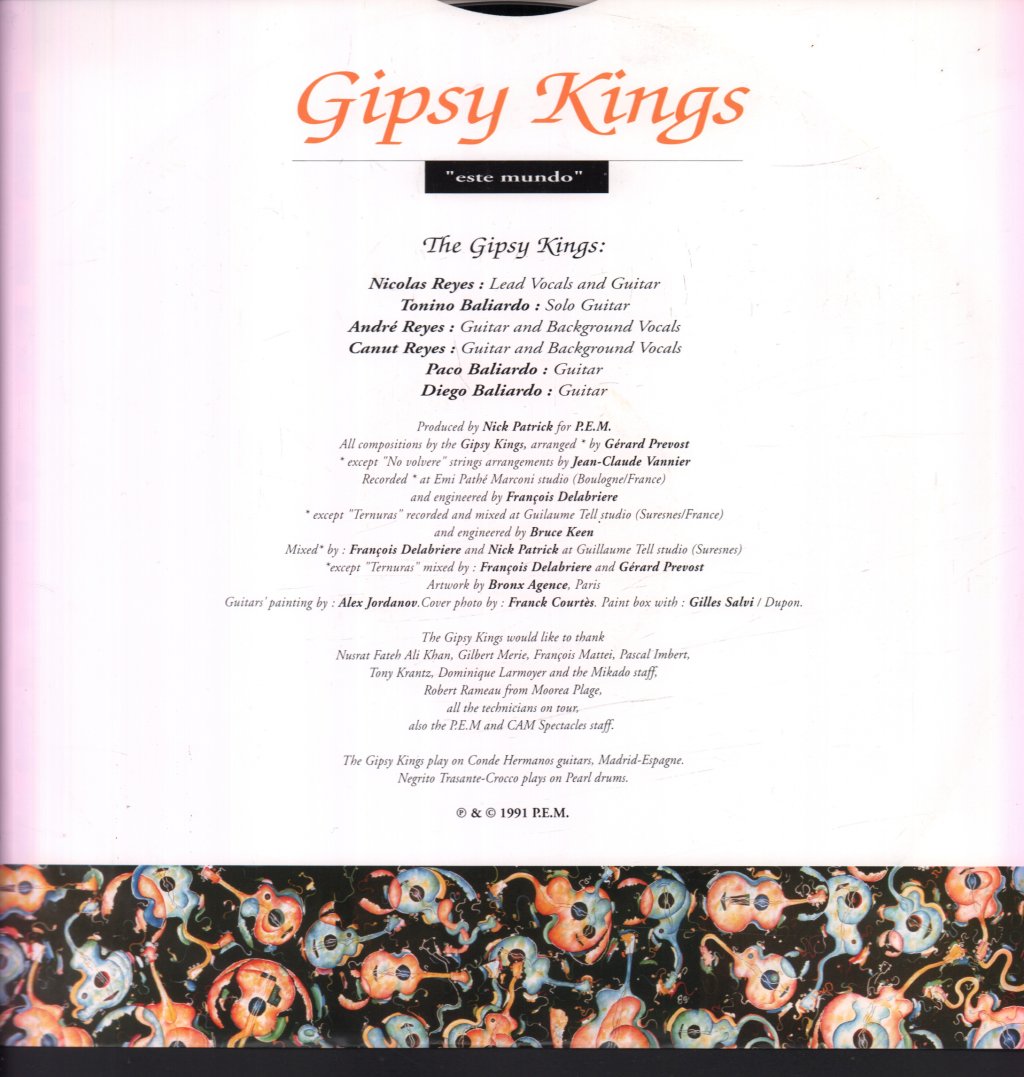 Gipsy Kings - Este Mundo - Lp