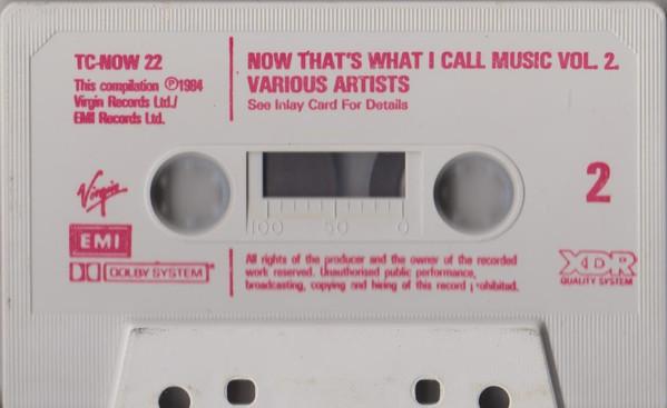 Various Artists - Now That's What I Call Music II - Cassette