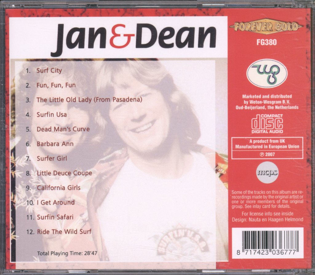 Jan And Dean - Jan & Dean - Cd