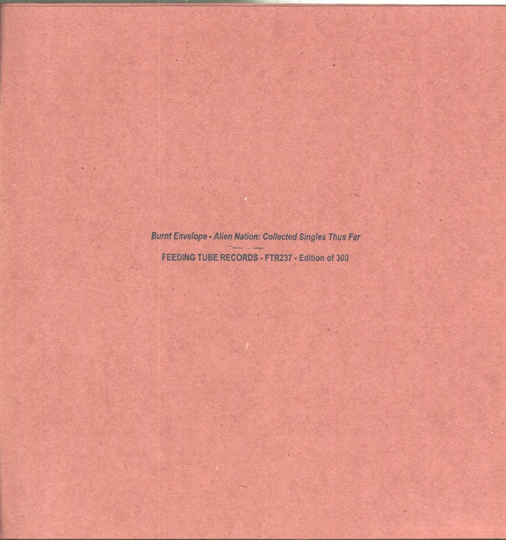Burnt Envelope - Alien Nation: Collected Singles Thus Far - Lp
