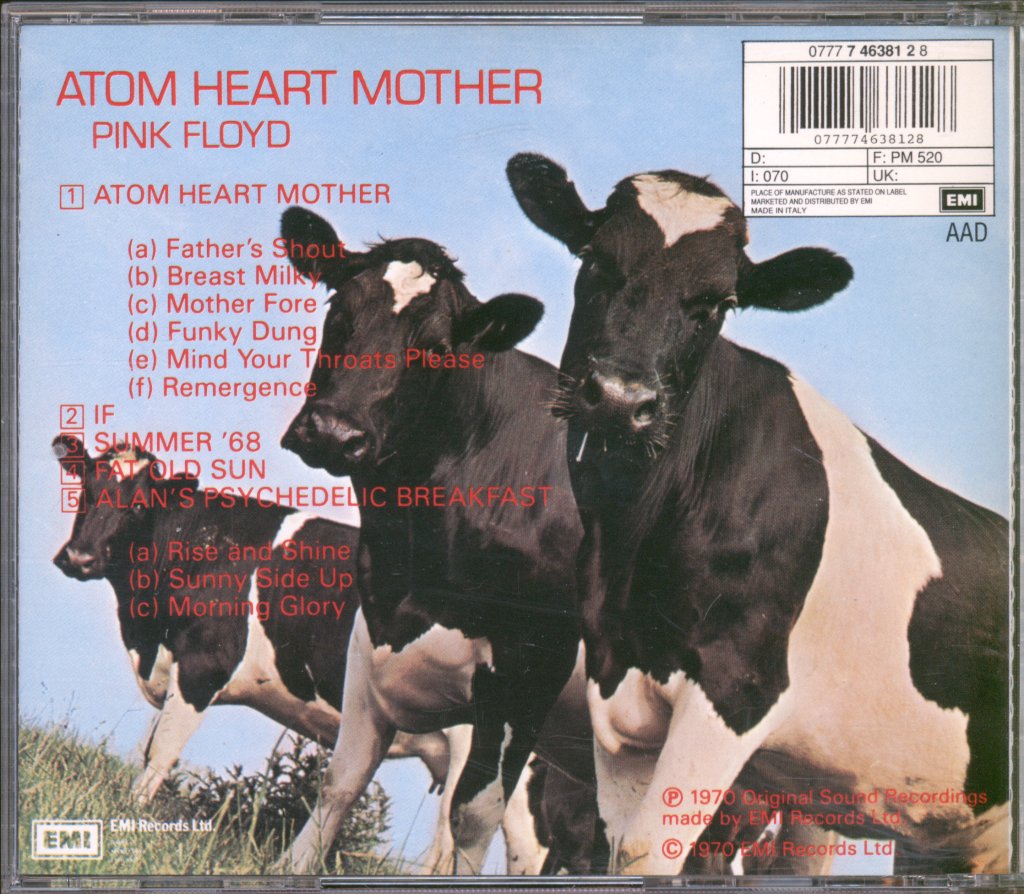 Pink Floyd - Atom Heart Mother - Cd
