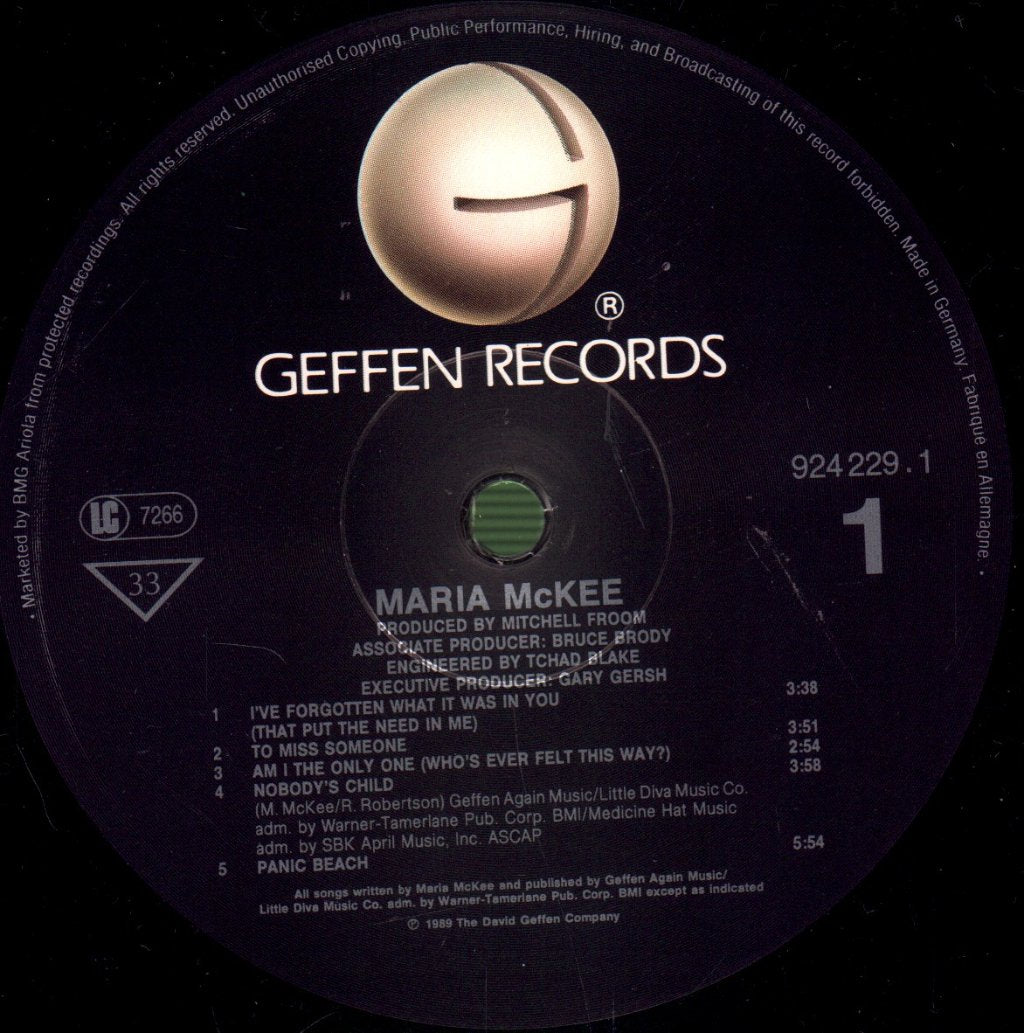 Maria Mckee - Maria McKee - Lp