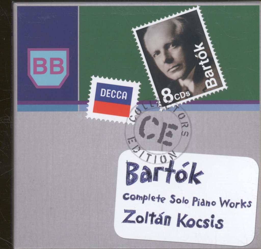 Zoltán Kocsis - Bartok - Complete Solo Piano Works - Cd Set