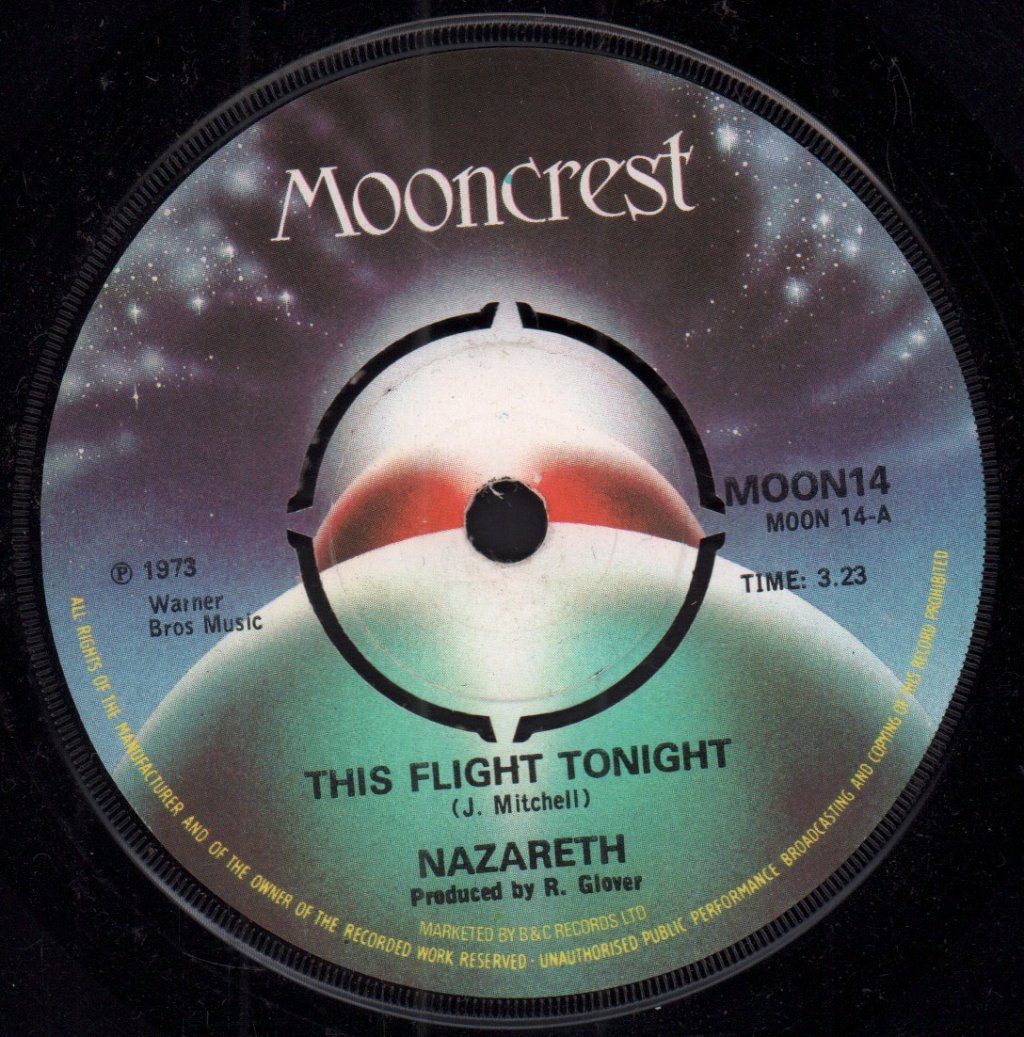 Nazareth - This Flight Tonight - 7 Inch