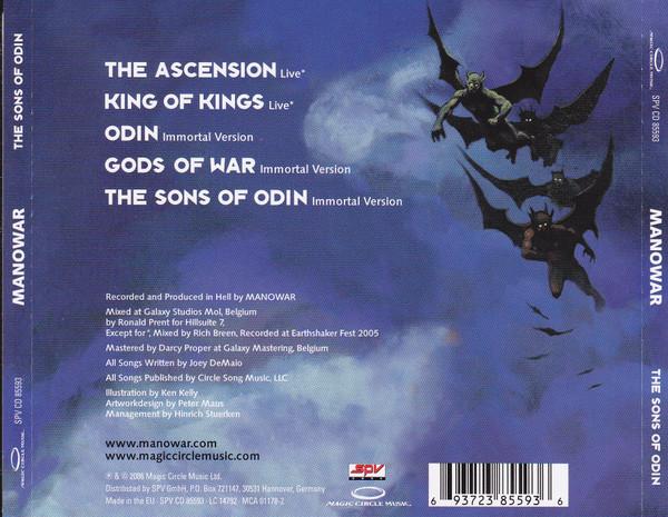Manowar - Sons Of Odin - Cd
