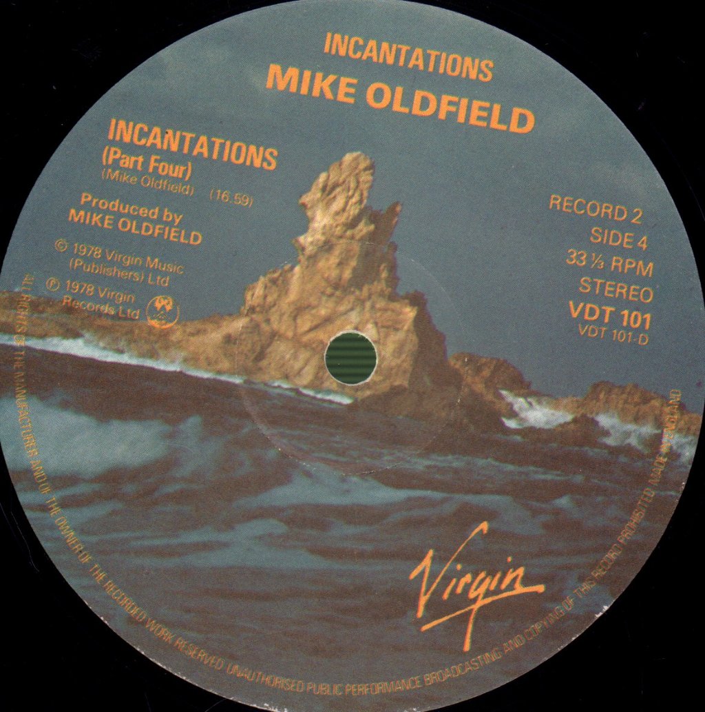 Mike Oldfield - Incantations - Double Lp
