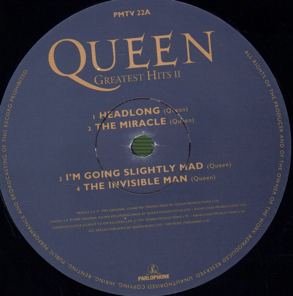 Queen - Greatest Hits 2 - Double Lp