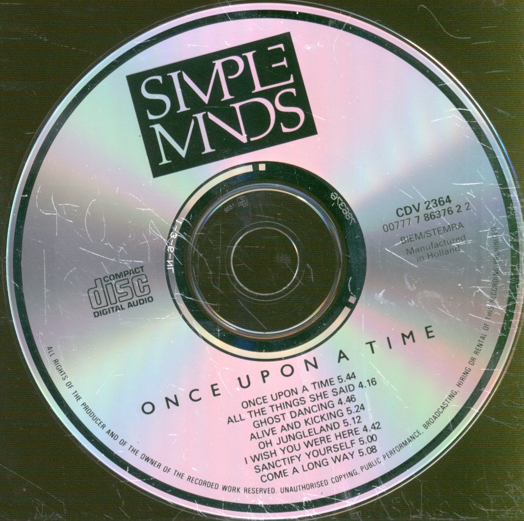 Simple Minds - Once Upon A Time - Cd