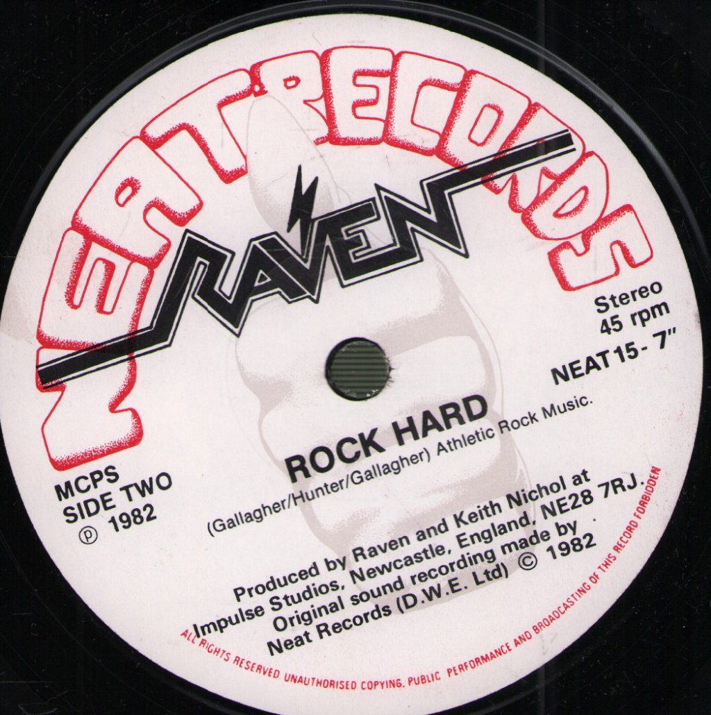 Raven - Crash Bang Wallop - 7 Inch