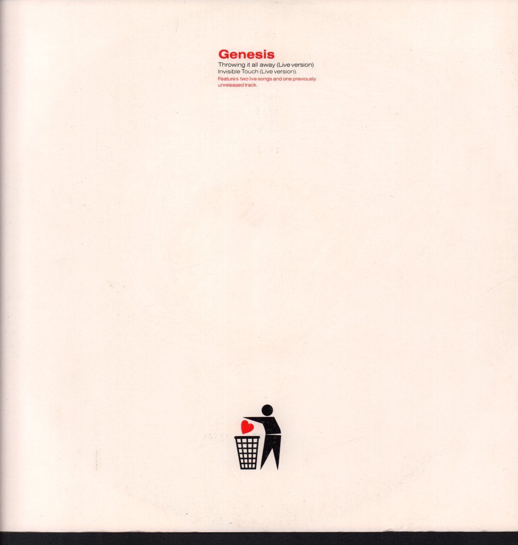 Genesis - Throwing It All Away - 12 Inch