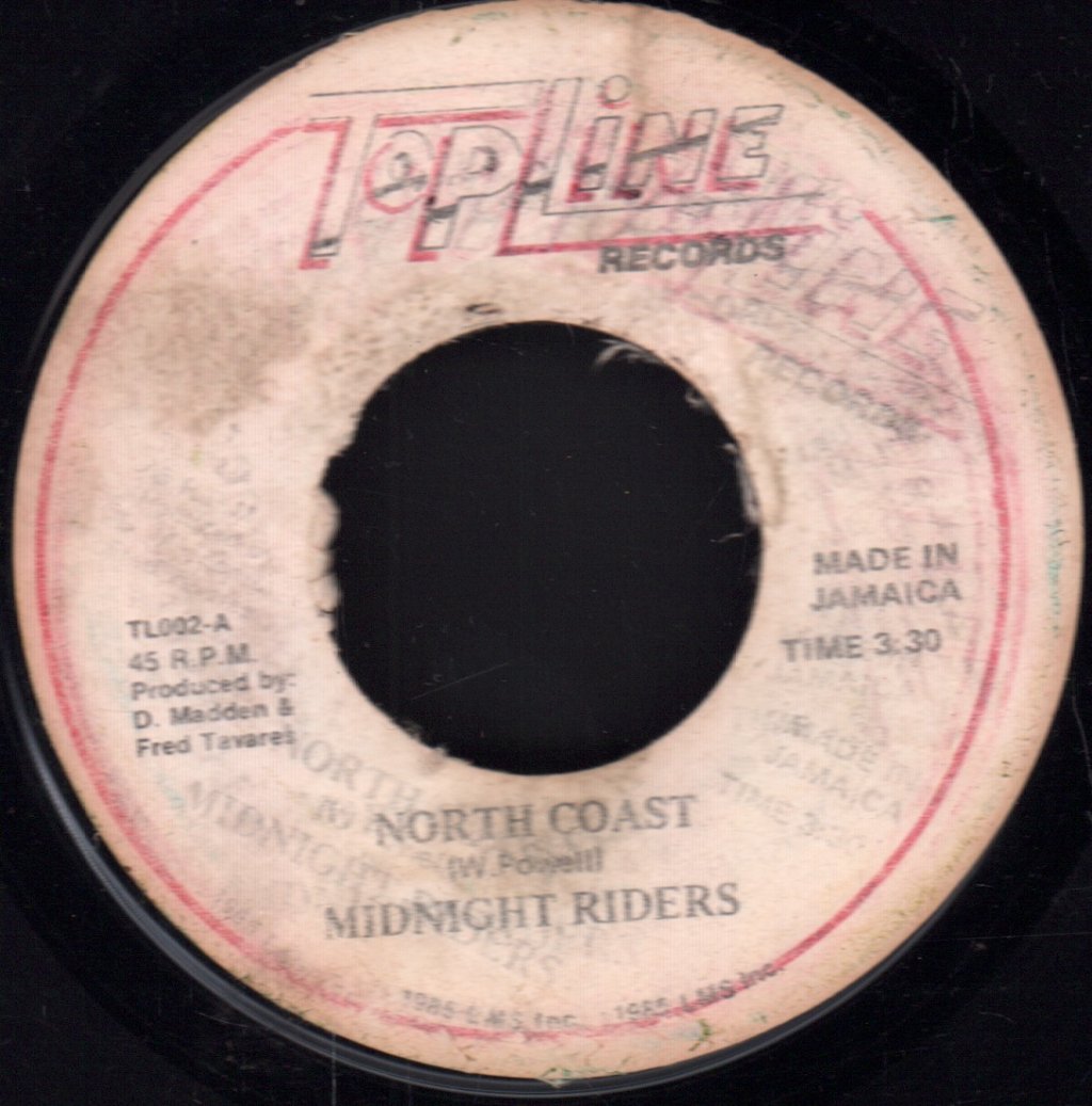 Midnight Riders - North Coast - 7 Inch